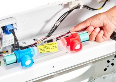 Installation of water inlets and outlets for washing machines & dishwashers