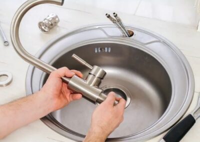 Kitchen sink and bathroom basin installations