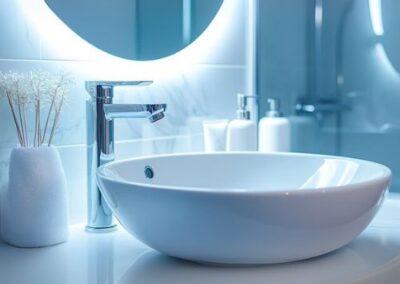 Tap and mixer installations or replacements