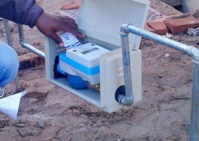 Tenant prepaid water meter installations